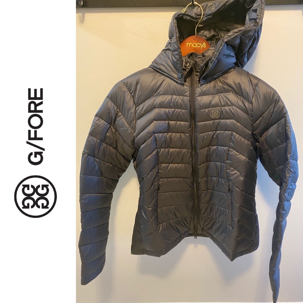 NWT Ladies G/Fore Puffer Jacket - Black - Large